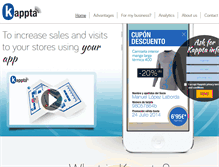 Tablet Screenshot of kappta.com